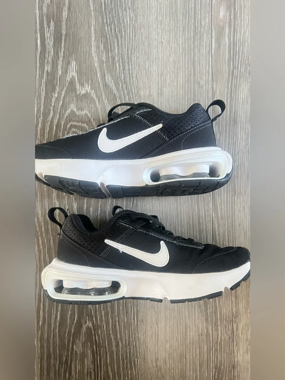 Nike Kids Black and White Athletic Sneakers